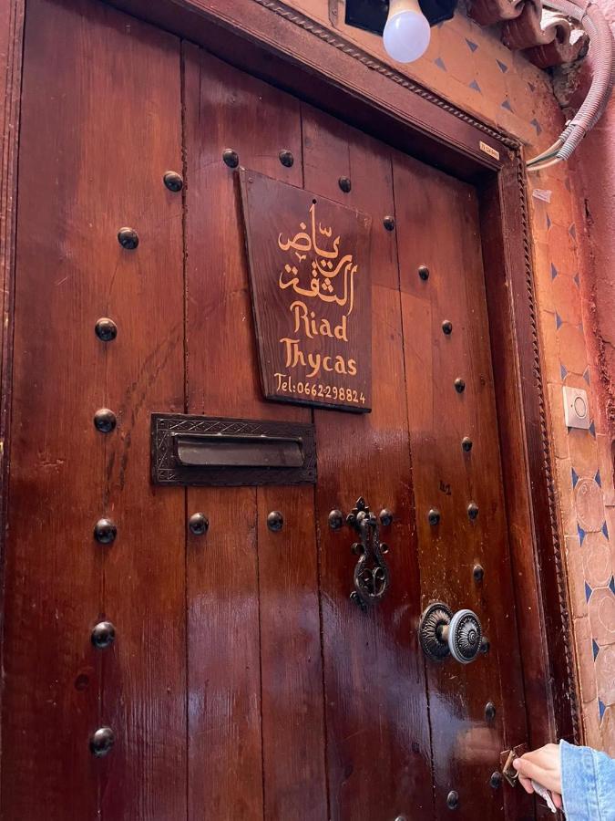 Riad Thycas Marrákes Kültér fotó